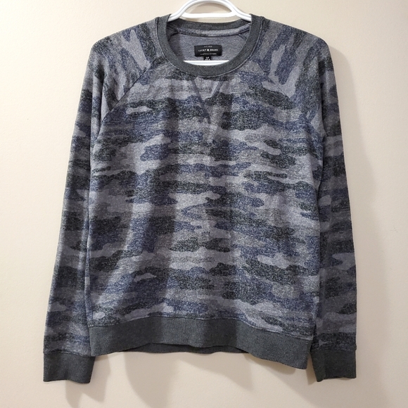 Lucky Brand - Hacci Cloud Jersey in Camo - Size S - Picture 6 of 11